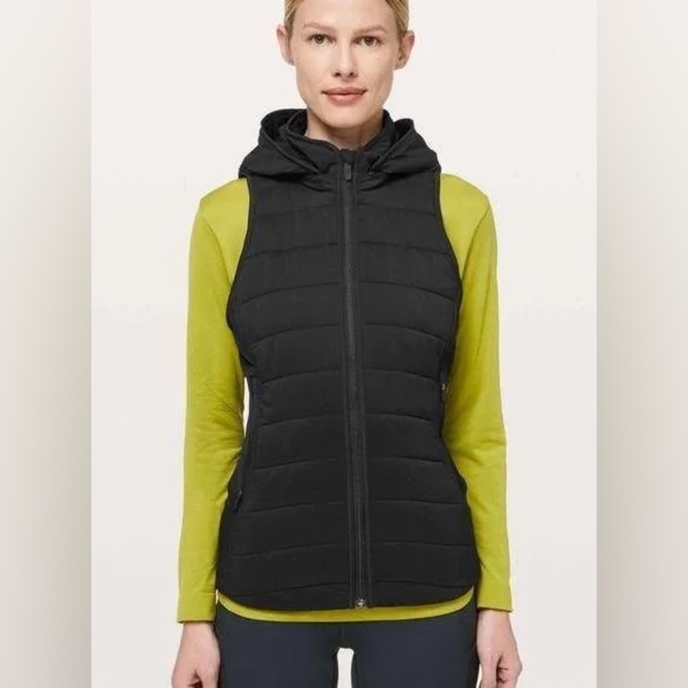 Lululemon Another Mile Vest Black Sz  6